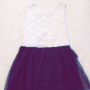 Wonder Nation Black & White Dress
